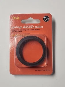 Garbage Disposer Gasket Rubber Black Do It 445665 1 qty - Picture 1 of 7