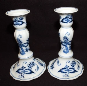 Vintage Blue Danube Paar Kerzenständer Bandmarke Kerzenhalter Made in Japan - Bild 1 von 7