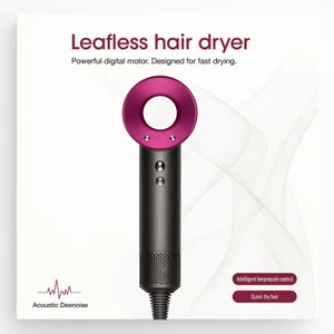 Haartrockner Fast Speed für Damen (lila/grau) Zustand Karton UK - Bild 1 von 4