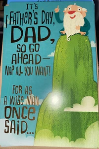 Happy Father’s Day, Dad, Funny , Thick Card Stock, Greeting card - Picture 1 of 6
