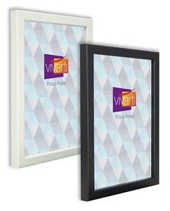 Vivarti Thin Box Picture Photo Certificate Frame Black White Oak A1 A2 A3 A4 - Picture 1 of 28