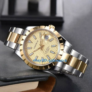 39mm Nuevo Llegado Parnis Oro Esfera de Personalidad Miyota 8215 Automático Reloj para Hombre - Imagen 1 de 5