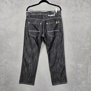 Southpole Jeans Hombre 34x30 Gris Carbón Negro Usado en Excelente Condición - Imagen 1 de 9