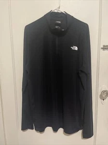 The North Face 1/4 Zip Elevation Jacket Black Men’s Size Xlarge Men Pullover - Picture 1 of 5