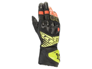 Guantes Alpinestars GP Tech V2 Canguro (Negro/Amarillo Fluo/Blanco/Rojo Fluo) - Imagen 1 de 2