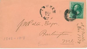 Lowell, ME "DPO" & star cancel - Picture 1 of 2