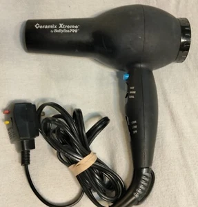 BabylissPro Ceramix Xtreme Hair Dryer 2000 Watt Black Tested Works Great - Picture 1 of 7