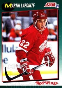 1991-92 Score Rookie Traded #105 Martin Lapointe - Picture 1 of 1