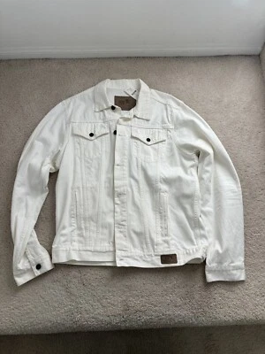 Chaqueta vaquera de camionero PRPS blanca tipo III para hombre talla XXL nueva Foto 1 de 4