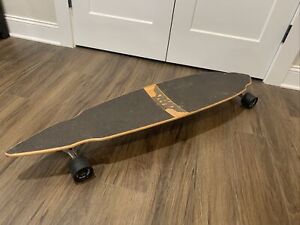 Gravity Longboard skateboard 45” Pintail long Wood w/ Burner Gravity Wheels
