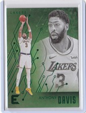 19-20 2019-20 Panini Chronicles Essentials Green #232 Anthony Davis Lakers