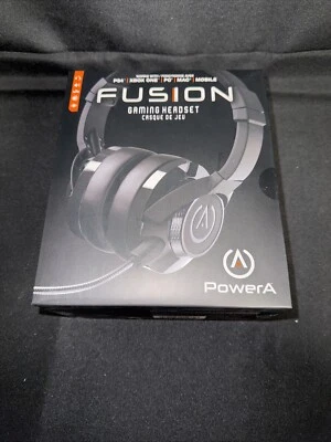 PowerA Fusion Gaming Headset Wired - PS4, Xbox One, PC, MAC Power A New In Box - Image 1 of 4