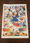 Stampa Disney print Don Rosa Zio Paperone Life Times Scrooge McDuck Picsou A3
