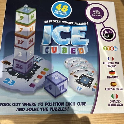Ice Cubed Maths Game Totally Frozen Frustration Age 7+  3D puzzle game New - Image 1 of 2