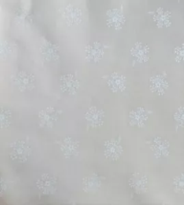 2 Yds Cotton Quilting Fabric - Rambling Favorites - White (Cream) Flower Bursts - Picture 1 of 1