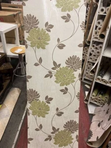 wallpaper fine decor luxury texture heavy vinyl MADISON 13964 flower - Picture 1 of 9