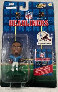 Steve McNair # 9 QB Houston Oilers 1996 NFL Football Headliners 3" Figure - Picture 1 of 4