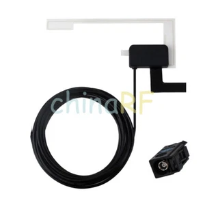 DAB DAB+ Radio Antenna Aerial Black Fakra VW AUDI SEAT SKODA RNS510 RNS315 BMW - Picture 1 of 12