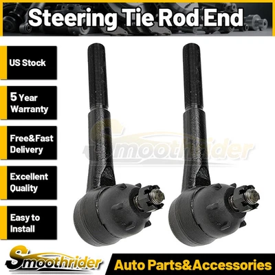 2pcs Mevotech Supreme Front Outer Steering Tie Rod End For AMC Eagle 1980-1988 - Image 1 of 4