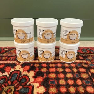 Menge 6 Körperpflege Kokosöl Feuchtigkeitscreme mit Vitamin E 6 oz - Bild 1 von 4