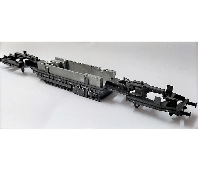 TELAIO COMPLETO PARTE INFERIORE IN METALLO PER TRENO 4148S-012 ROCO 92835 XX - Immagine 1 di 1