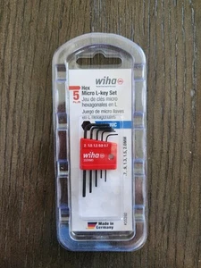 Wiha 35392 5 Piece Micro L-Key Short Hex Metric Set - Picture 1 of 2