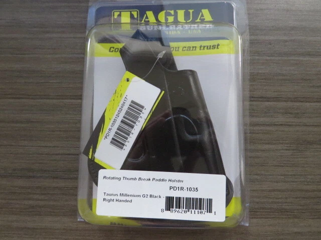 Funda de paleta giratoria Tagua Taurus Millenium G2 negra derecha PD1R-1035 Foto 1 de 1