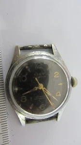 Montre Vintage mécanique ESEX MILITAIRE , Fonctionne . - Picture 1 of 7