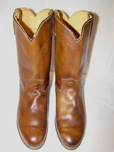 Vintage Men's Acme Cowboy Boots Made in USA Size 8 EW - Picture 1 of 7