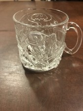McDonalds Batman Forever The Riddler Glass Mugs Made in France 1995