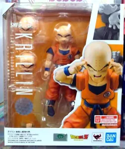 Bandai S.H.Figuarts Dragon Ball Z Krillin Earth's Strongest Man SHF New In Hand - Picture 1 of 8