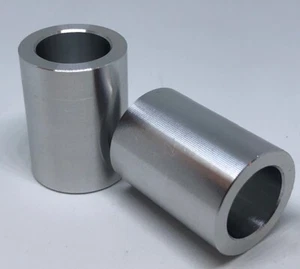Espaciador de eje de rueda de motocicleta Harley 1,0"" ID x 1 1/2"" de largo aluminio - PAR - Imagen 1 de 1