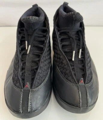 Nike Air Jordan 15 Retro “Stealth Negro Rojo” 881429-001 (2016) XV Hombres Talla 12 Foto 1 de 4