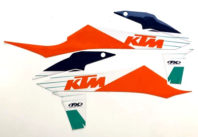 Capa gráfica Effex SR1 de fábrica KTM SX SXF XC XCF 125-450 19 20 21 22 NOVA - Imagem 1 de 2