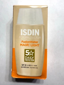 Isdin Fotoprotector Fusion Water Color Luz Bloqueador Solar SPF 50+ 50ml ¡Original! - Imagen 1 de 6
