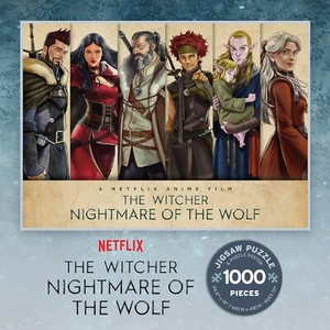 The Witcher Nightmare of the Wolf-Jigsaw Puzzle 1,000 Pieces-Unopened&New - Picture 1 of 3
