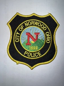 Norwood (OH) Polizeiaufnäher - Bild 1 von 1