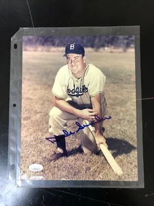 Duke Snider Dodgers 8x10 Signed Photo JSA Autographed Signature Certified Snyder - Picture 1 of 2