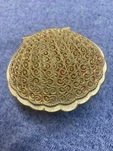 Vintage Schmuckkästchen Muschelform - Bild 1 von 6