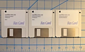 LaserWriter Select 360 PostScript Fax Software Set for Macintosh DOS and Windows - Picture 1 of 7