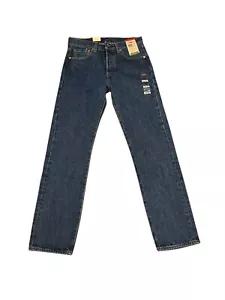 Levi’s 501 Original Men's Blue Jeans Size 28 x 30 NWT New w/ Tags - Picture 1 of 10