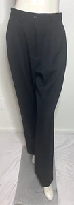 Pantalones para mujer J CREW negros bolsillos altos pierna recta plisados forrados de lana talla 8 - Imagen 1 de 6