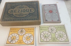 bezique playing card Game & Rubicon 1927 - Picture 1 of 6