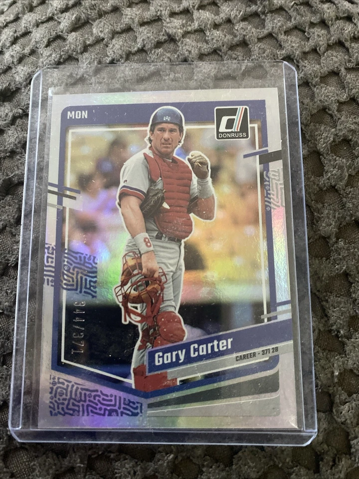 2023 Donruss Baseball Gary Carter #191    Career Stat Line /371 - Image 1 of 1