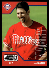 2002 Upper Deck 40-Man John Mabry #910 Philadelphia Phillies
