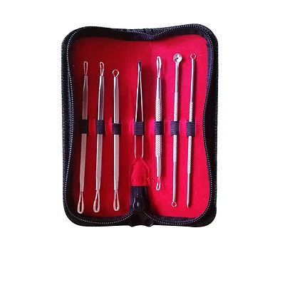 blackhead blemish removal kit whitehead, pimple, acne 7 piece each - Image 1 of 2