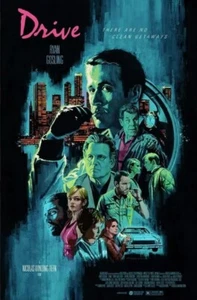 Drive Paul Mann Variant Movie Poster Art Print Gosling Film Mondo - Picture 1 of 1