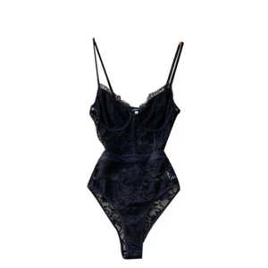 Damen Spitze Body Overall Unterhemd Tank Top Turnanzug Sexy Lingerie Hohl Out - Bild 1 von 12