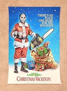 National Lampoon's Christmas Vacation 2022 Print Movie Poster Schoenbach  #/150