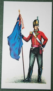 THE KING'S GERMAN LEGION Ensign 1815 Illustrated Card EE06 - Picture 1 of 2